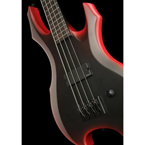 ESP LTD FL-4 Black Red Burst Satin