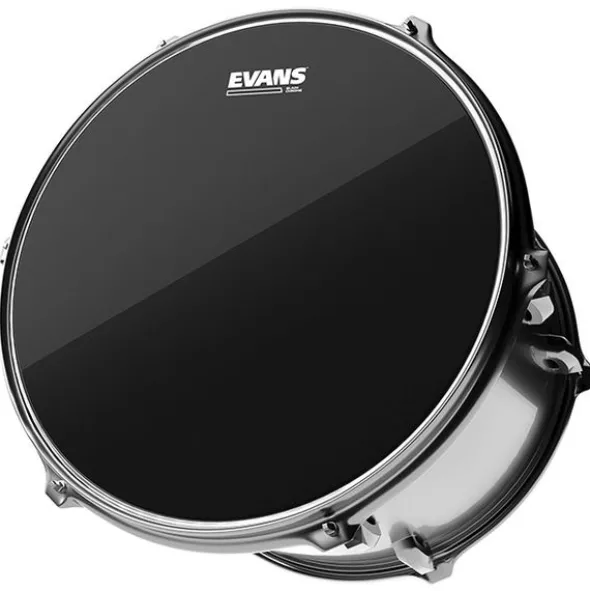 Evans 13" Black Chrome Tom