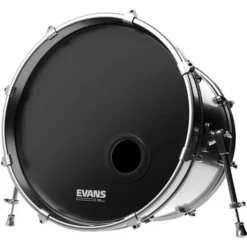 Evans 24" E-Mad Reso Bass Drum BK
