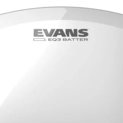 Evans 24" EQ3 Bass Drum Clear