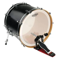 Evans 24" EQ4 Frosted Bass Drum