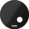 Evans 22" EQ3 Resonant Bass Drum BK