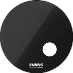 Evans 22" EQ3 Resonant Bass Drum BK