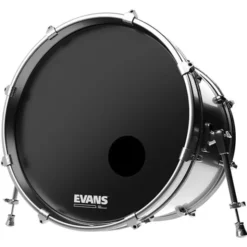 Evans 22" EQ3 Resonant Bass Drum BK