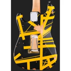 Evh Frankie Striped MN Relic B/Y