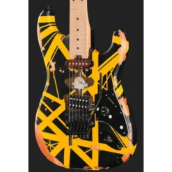 Evh Frankie Striped MN Relic B/Y