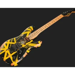 Evh Frankie Striped MN Relic B/Y