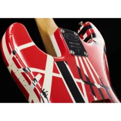 Evh Frankie Striped MN Relic R/W/B