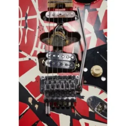Evh Frankie Striped MN Relic R/W/B