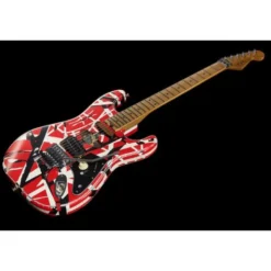 Evh Frankie Striped MN Relic R/W/B