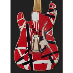 Evh Frankie Striped MN Relic R/W/B