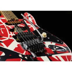Evh Frankie Striped MN Relic R/W/B