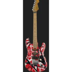 Evh Frankie Striped MN Relic R/W/B