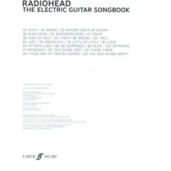 Faber Music Radiohead Guitar Songbook
