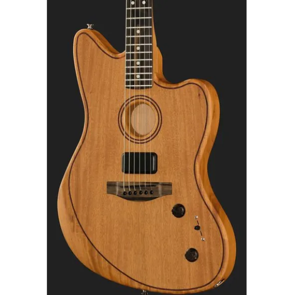 Fender AM Acoustasonic Jazzm. Mah NAT