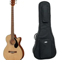 Fender CB-60SCE A-Bass Natural w/Bag