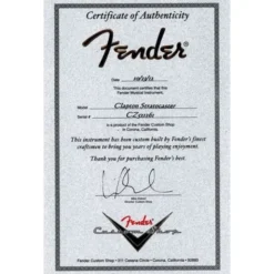 Fender Clapton Strat Custom Shop MB