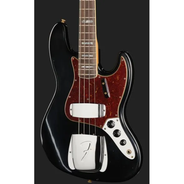 Fender 66 J-Bass JM Relic LTD Black