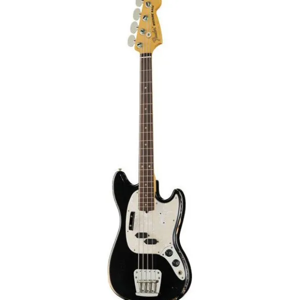 Fender JMJ Mustang Bass R.Worn RW BK