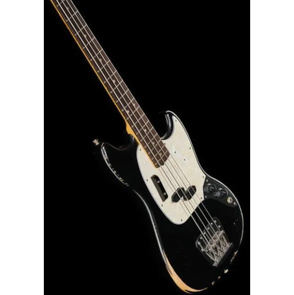 Fender JMJ Mustang Bass R.Worn RW BK