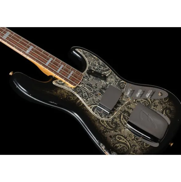 Fender LTD Jazz Bass Re Black Paisley