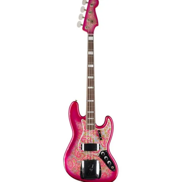 Fender LTD Jazz Bass Rel Pink Paisley