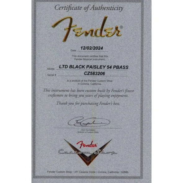 Fender 54 P-Bass Journeyman Relic BP