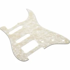 Fender Pickguard HSS Aged White Moto