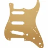 Fender Pickguard Strat. Gold SSS 11
