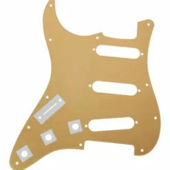 Fender Pickguard Strat. Gold SSS 11