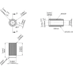 Floyd Rose Mounting Studs and Inserts CH