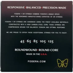 Fodera x DR 5-String Set Medium SS