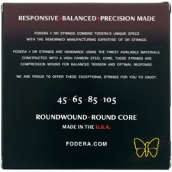 Fodera x DR 4-String Set STD Steel