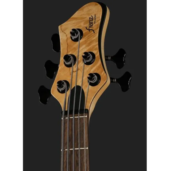 Franz Bassguitars Merak 5 Poplar Burl Premium