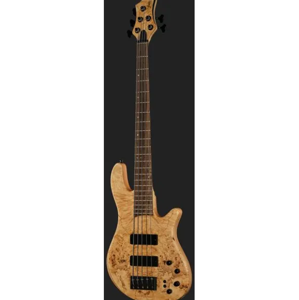 Franz Bassguitars Merak 5 Poplar Burl Premium