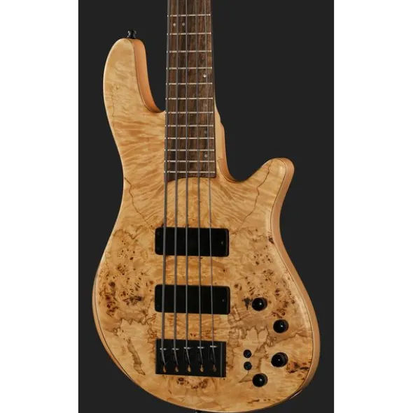 Franz Bassguitars Merak 5 Poplar Burl Premium