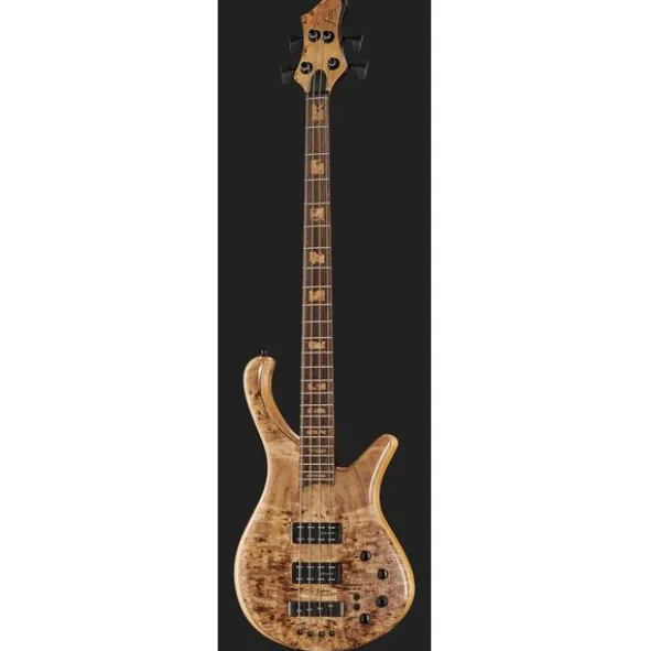 Franz Bassguitars Sirius 4 DC Poplar Burl