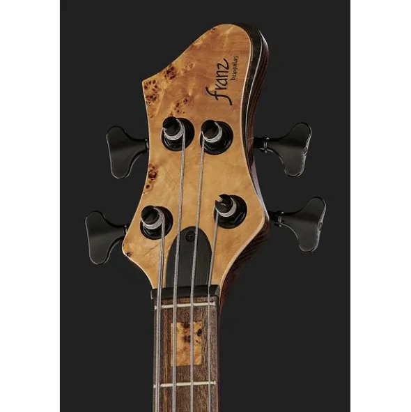 Franz Bassguitars Sirius 4 DC Poplar Burl