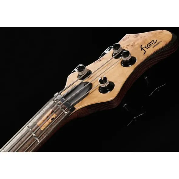 Franz Bassguitars Sirius 4 DC Poplar Burl