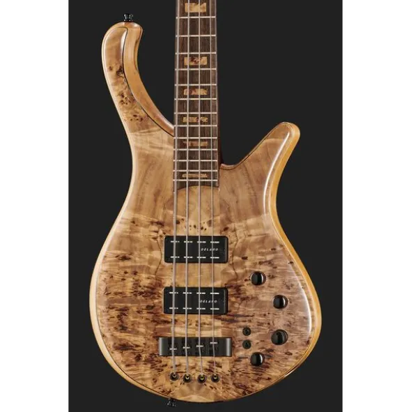 Franz Bassguitars Sirius 4 DC Poplar Burl