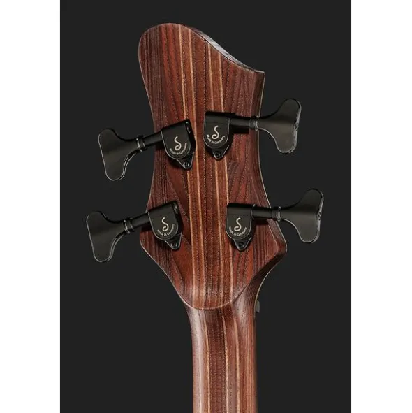 Franz Bassguitars Sirius 4 DC Poplar Burl
