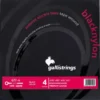Galli Strings G77 Black Nylon Bass Strings