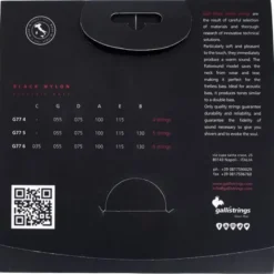 Galli Strings G77 Black Nylon Bass Strings