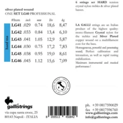 Galli Strings LG40 La Galli Classical Guitar