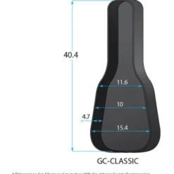 Gator GC-Classic Guitar ABS Case