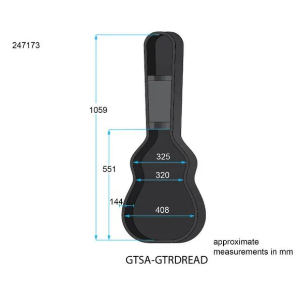 Gator TSA Acoustic Guitar Case