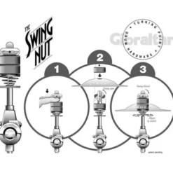 Gibraltar SC-LBRA-TP Cymbal Boom Rod