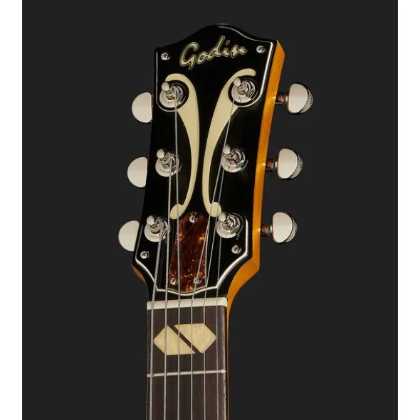 Godin 5th Ave Jumbo P90 Harvest Gold