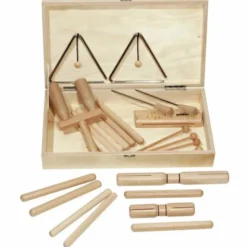Goldon Percussion Set 1 in Wood Box