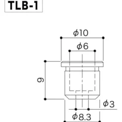 Gotoh TLB-1 String Ferrules Gold